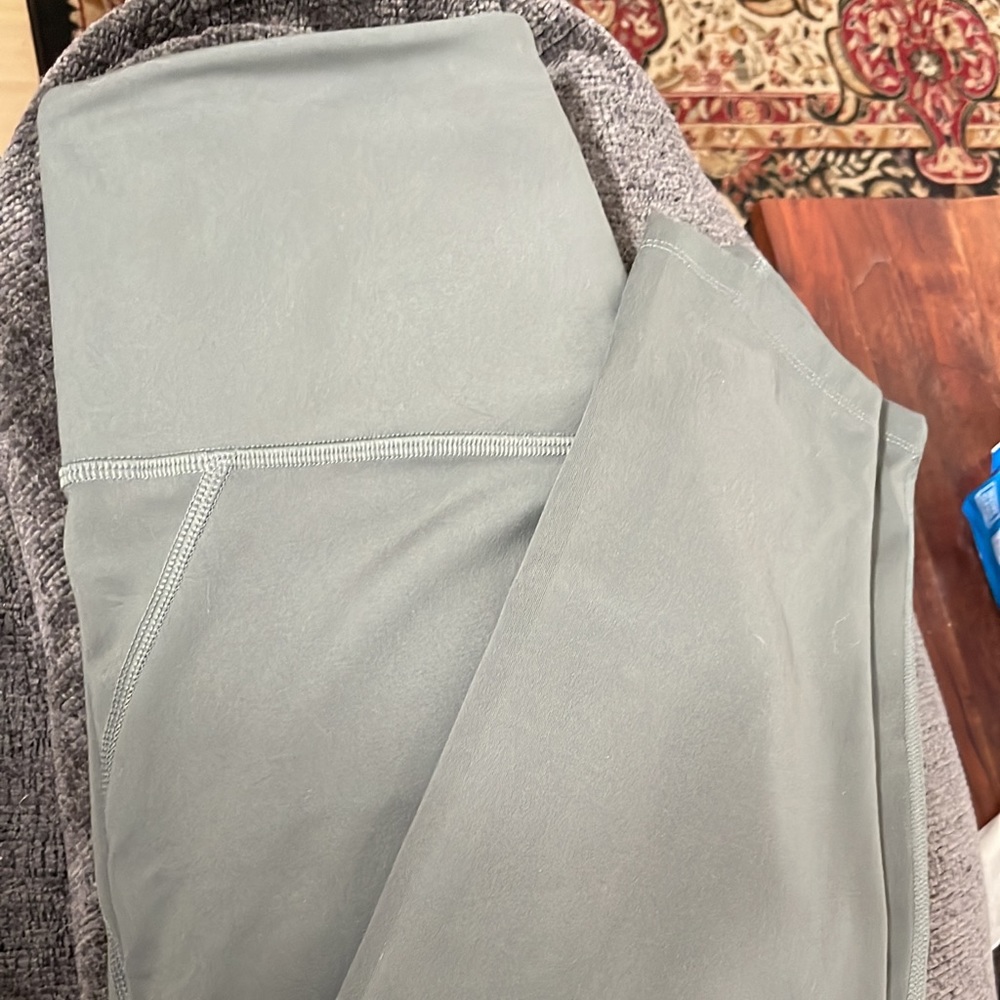 Green/grayish girlfriend collective leggings
